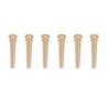 6PCS Guitar Bridge Pin Copper Acoustic Guitar Bridge Pins Peg