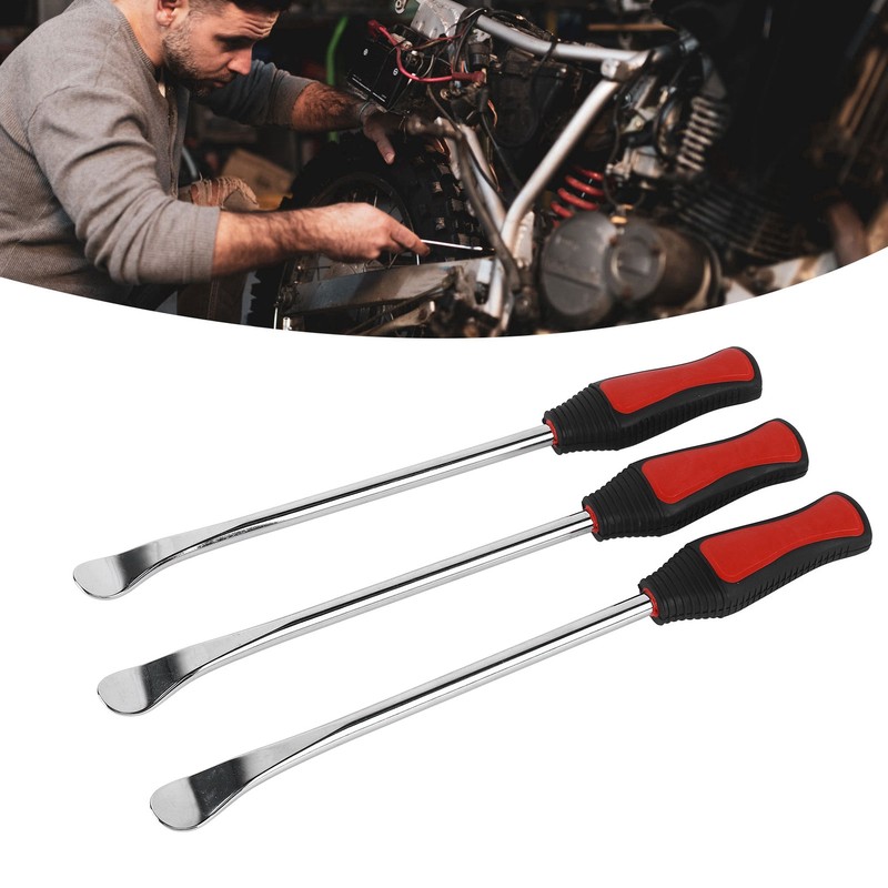 Tire Spoon Lever Tool Kit Protective Cover Valve Cores Tire