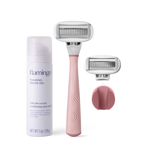 Flamingo Flamingo Razors for Women Shave Set, 1 Women's Razor