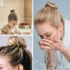 4 Pcs Magic Donut Hair Accessories - Twist Curler Bun