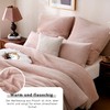 TOCOMOA Plush Cushion Cover 40 x 80 cm Winter -