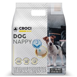 CROCI Dog Nappy, Large, Pack of 10