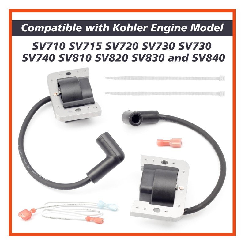 32-707-01-S 25-707-03-s Ignition Coil 24 584 89-s Replacement for Kohler