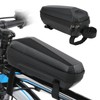 Bicycle Front Frame Bag Waterproof Hard Shell Bike Top Tube