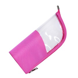 Minkissy 2pcs Cosmetic Brush Bag Travel Makeup Brush Holder Portable Storage Bag Oxford Fabric