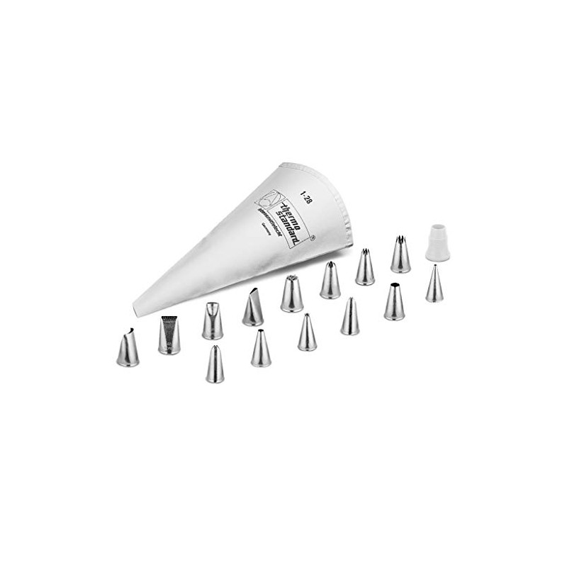thermohauser Reusable piping bag set made of cotton, standard, 16
