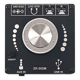DollaTek ZK-502M Audio Mini 2.0 Stereo 50W+50W bluetooth Digital Amplifier Module 50W*2 AMP Amplificador Home Theater AUX USB