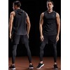 NELEUS 3 Pack Workout Athletic Gym Muscle Tank Top with