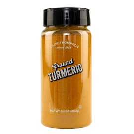 Olde Thompson Ground Turmeric, 5.3oz - Must have Kitchen Essential, Pantry or Spice Rack Necessity, Great for Fish, Poultry, Meat, Smoothies and Indian Dishes, Perfect for Cooking and Grilling