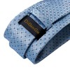 DiBanGu Men's Tie Set Silk Striped Checked Tie with Pocket