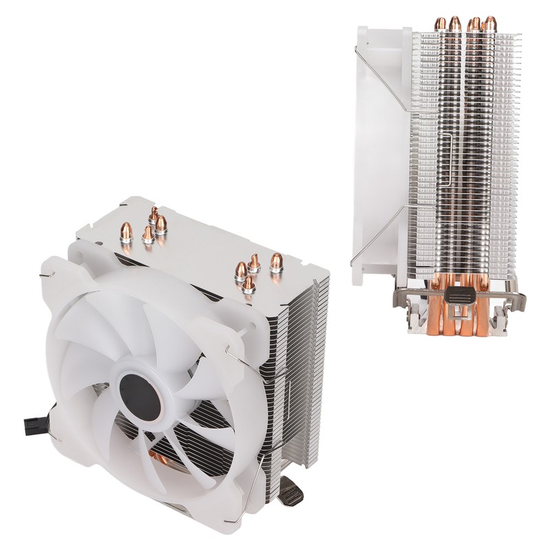 CPU Cooler RGB Fast Efficient Cooling Fan Computer Heat Dissipation