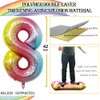 GOER Number 80 Balloons for 80th Birthday Party Decorations,42 Inch
