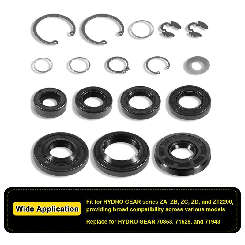 YMT for Hydro-Gear 70853 Seal Kit Fit for Lawn Mower