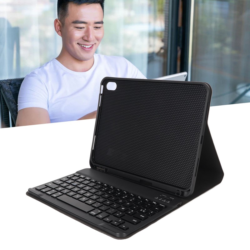 French Tablet Case with Magnetic Keyboard for 10.9in for IOS