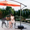 Gravipod DUO Square Detachable Umbrella Base Weight Bags, Up to