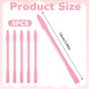 5 Pcs Eyebrow Sticks, Silicone Waxing Applicator Non-stick Wax Spatulas
