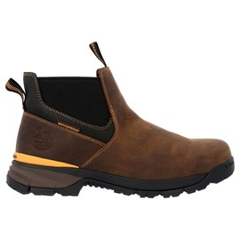 Georgia Boot Men's TBD-Tough Beyond Dispute Chelsea Boot, Brown, 8