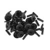 A ABSOPRO Plastic Rivet Fender Push-Type Fastener Clips 4D0807300 (Set