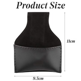Snooker Chalk Holder, Pool Chalk Holder, Billiard Chalk Holder, Portable PU, For Snooker Pool (Black), Snooker Chalk Holder