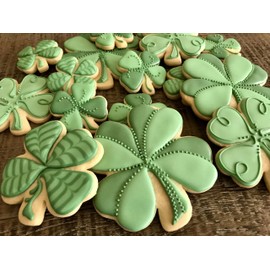 4 Leaf Clover 2.75 Inch Cookie Cutter from The Cookie Cutter Shop – Tin Plated Steel Cookie Cutter