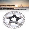 Disc Brake Rotor Black CNC Engraving Milling Anodized Marking Bike