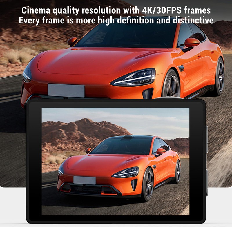Action Camera 4K, HD Wide Angle Camera with 2 Inch