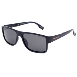 Grey Wolf Italian Style Polarised Sunglasses for Men Women Ladies Driving Fishing Sport Light Grey Anti Glare Lenses Black Plastic Frame