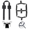 Motorcycle Rear Wheel Tie Down Strap and Bar Harness Handlebar,