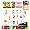 My First 123 Educational Puzzle Explaining Numbers, Quantities and Sequences