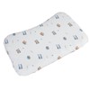Baby Nursery Pillow Pure Cotton Cartoon Print Wave Single Layer