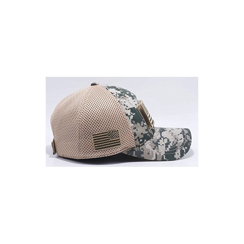 Pit Bull U.S. Flag Detachable Patch Micro Mesh Trucker Baseball