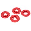 4pcs RC Brake Disc Aluminum Alloy Brake Caliper for 2.2