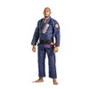 Ronin Oni Bushi Martial Arts Jiu-Jitsu Kimono Gi for BJJ Training (Navy, A2)