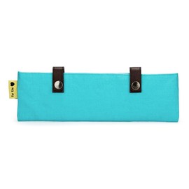 Della Q Double pointed ndl pouch linen 21.6x7.6cm teal - 1pc