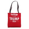Proud Garbage Trump Supporter Garbage for Trump 2024 Tote Bag