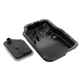 DriveFix Engine Transmission Oil Pan and Transmission Filter w/Drain Plug Gasket for Ford Transit Connect Fusion Focus for Mazda 2 3 5 6 Sport Protege Protege5 for Mercury Milan