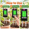 6-in-1 Digital Soil Tester for Indoor & Outdoor Plants –