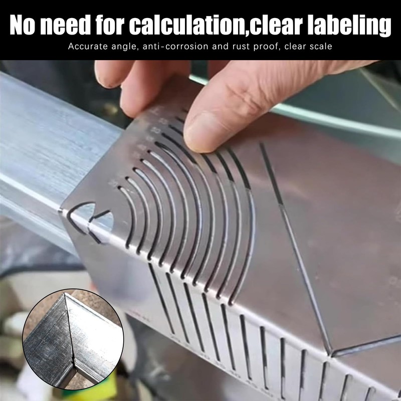 SNONESIY Angle and arc marking tool, precision flex angle and