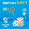 Flipz White Fudge Covered Pretzel, 5 Ounce (Pack of 6)