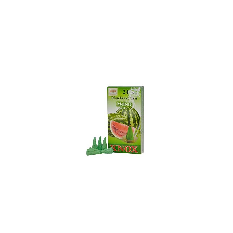 KNOX Incense Cones – Scent: Melon – Quantity: 24 Pieces