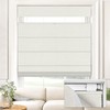 No Drill Top Down Bottom Up Roman Shades, 22×64in, Natural