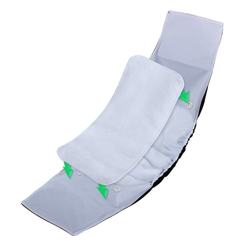 Teamoy Male Dog Diaper Pads, Reusable Dog Belly Band Liner