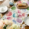 Artoid Mode Watercolour Easter Eggs Easter Table Runner, Seasonal Spring
