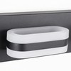PRESDE Modern Black Bathroom Lights Fixtures Over Mirror 5 Light