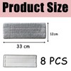 8 PCS Microfibre Mop Pads Mop Heads Replacement Cleaning Pad