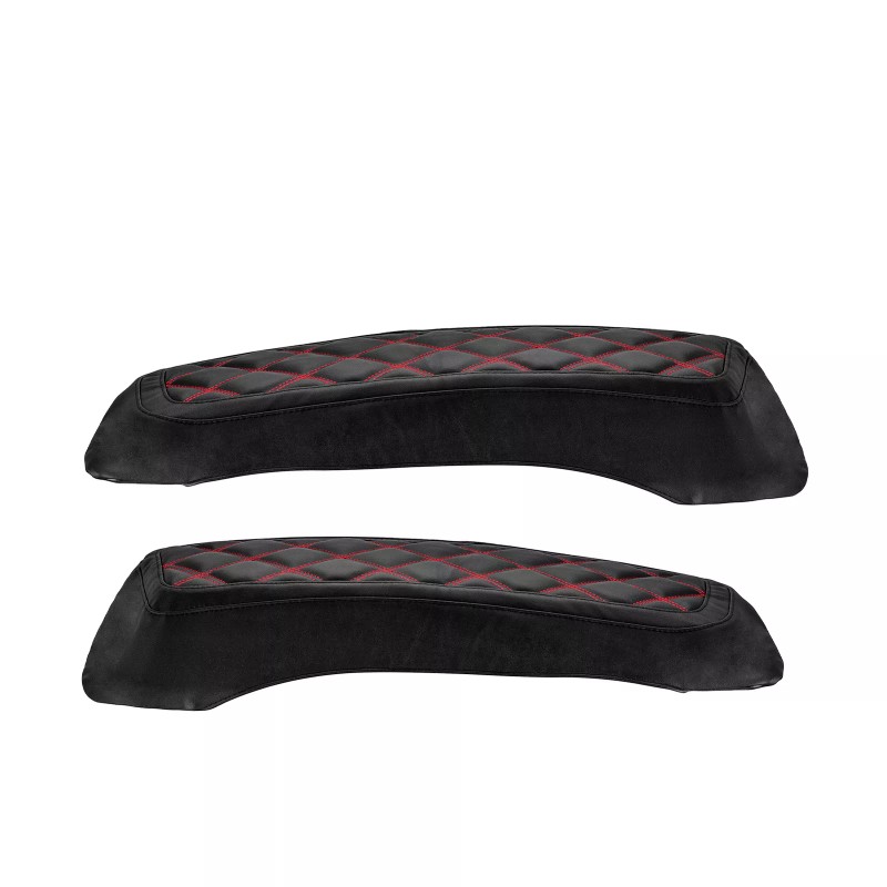 RI Saddlebag Lid Covers Microfiber Leather for 1993-2013 Harley Touring