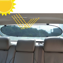 WANAPOOL Sun Visors Sunshade Blocker for Car Side Window and Rear Window - Protect Your Children from Sun and UV Rays - Pack of 3