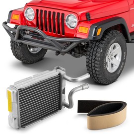 AccuPart Replacement Heater Core - Fits Jeep Wrangler YJ 1987-1995 - Jeep Wrangler YJ Heater Core Jeep YJ Heater Core Jeep YJ Heater Core Housing - All-Aluminum Construction - OEM Replacement