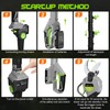 2 In 1 Pole Pruning Shears Cordless, Electric Pruning Shears