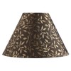 Aspen Creative 32083, Hardback Empire Transitional Spider Brown Lamp Shade,